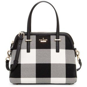 kate spade new york maise plaid shoulder bag